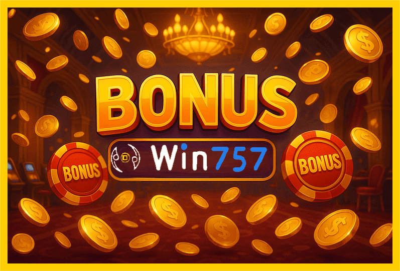 O bônus promocional 757WIN é uma ótima maneira de começar sua aventura